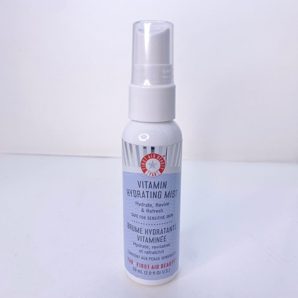 First‎ Aid Beauty Vitamin Hydrating Mist 2oz FAB Facial Spray Fragrance Free New